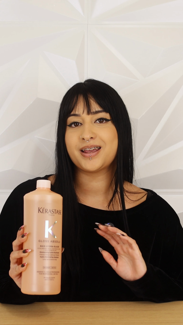 Shampoo Kérastase Paris Gloss Absolu Gloss Absolu 1 Litro – Doce