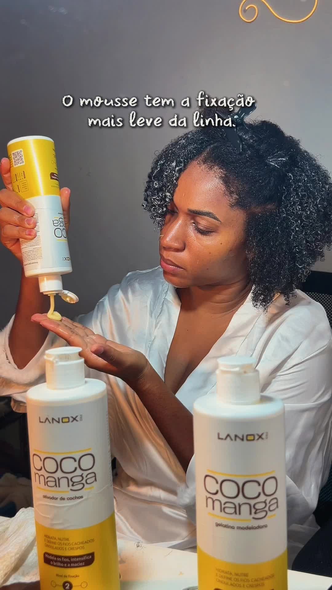 Mousse para Pentear CocoManga Lanox 1kg – Trihair Cosméticos