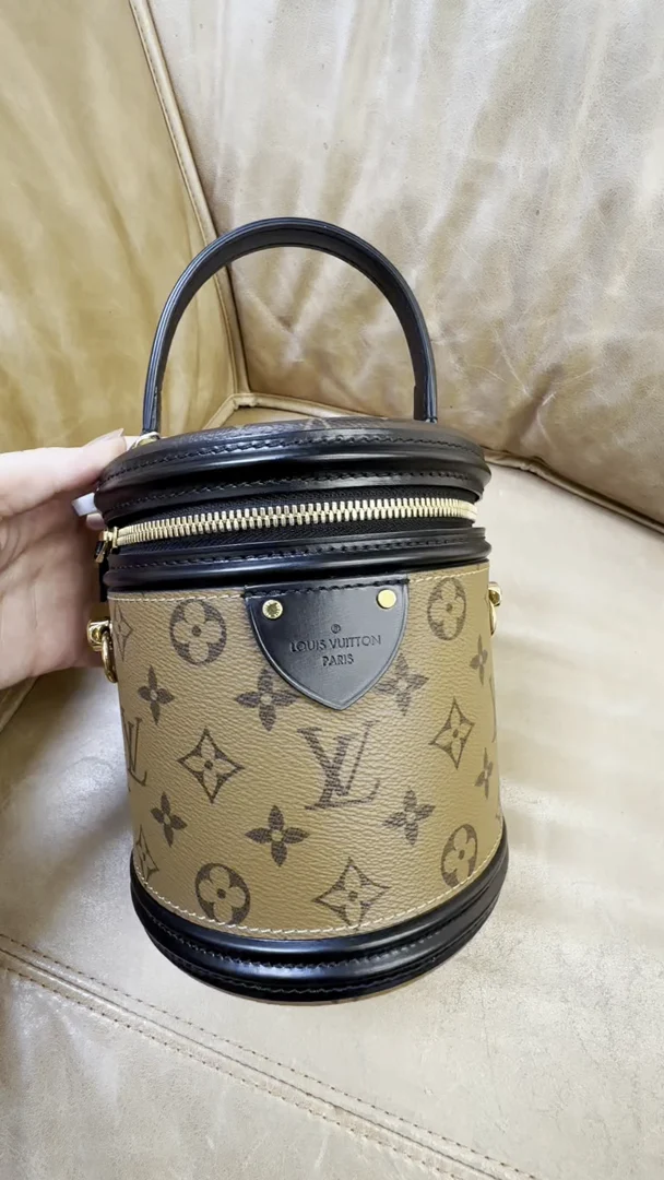 BOLSA LOUIS VUITTON MONOGRAM REVERSE CANNES BAG MARROM ORIGINAL