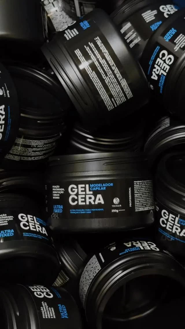 Gel Cera Modelador Trihair 250g – Trihair Cosméticos