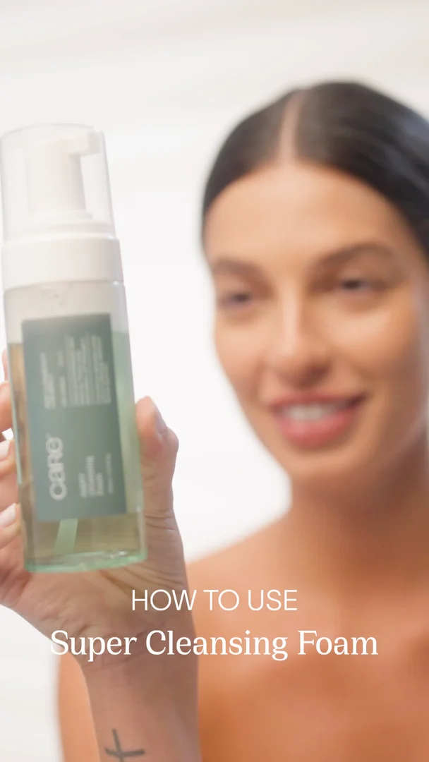 Espuma de Limpeza Facial Super Cleansing Foam | CARE – CARE