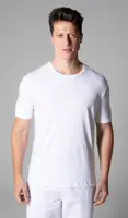T-Shirt Manga Curta Gola Careca Pima