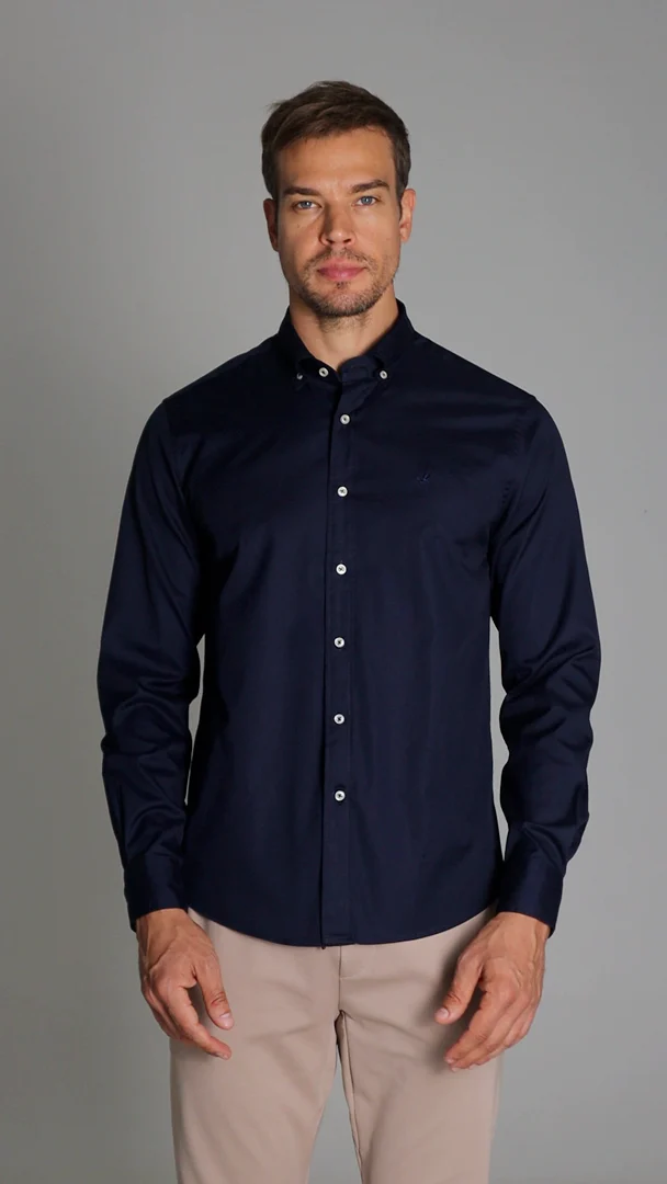 Camisa M/l New Oxford Zf