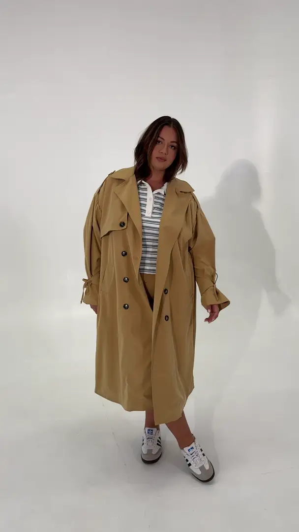 TRENCH COAT AURORA - NÉVOA - Leticia Michels