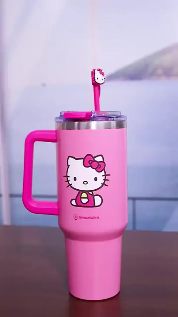 Copo Térmico Tumbler Hello Kitty - Zonacriativa