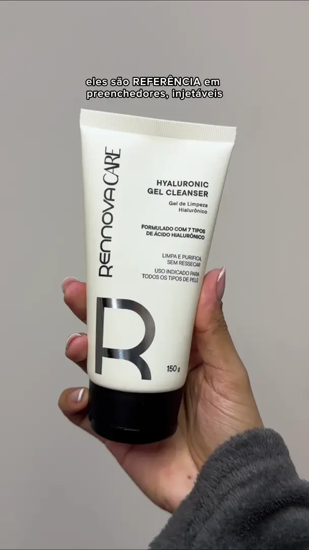 Gel de Limpeza com Ácido Hialurônico - Rennova Care